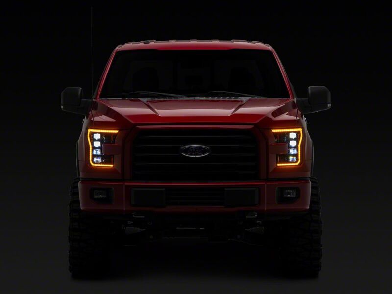 Raxiom 15-17 Ford F-150 CXR Series LED Headlights- Black Housing- Clear Lens - T596985 - close-up view 10