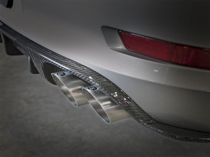 aFe MACH Force-Xp 304 SS OE Exhaust Tips Polished 12-16 Porsche 911 (C2S 991) H6 3.8L - 49C36416-P