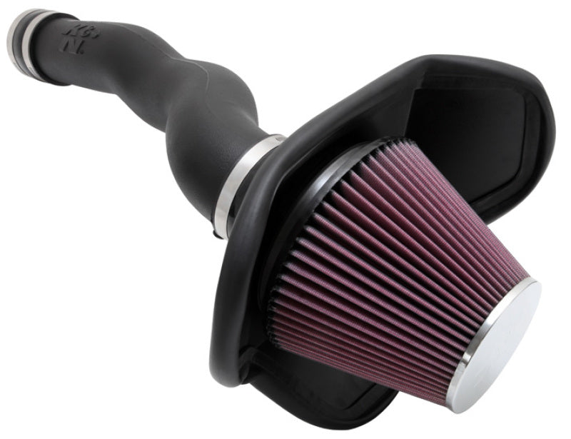 K&N 05-07 Dodge Magnum / Chrysler 300 V6-2.7L Performance Intake Kit - 57-1544 for 2006-2010 Dodge Charger - front view