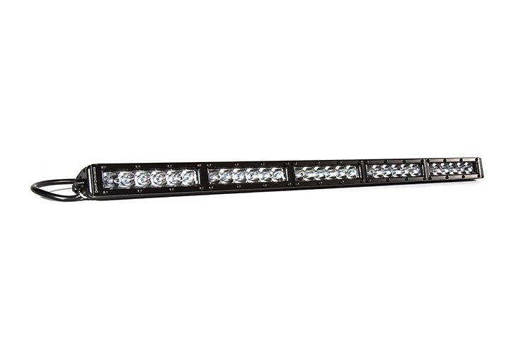 Diode Dynamics 30 In LED Light Bar Single Row Straight Clear Combo Each Stage Series - DD5032
