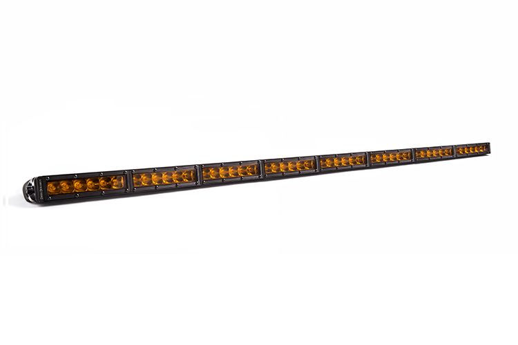 Diode Dynamics 50 In LED Light Bar Single Row Straight - Amber Combo Each Stage Series - DD5057