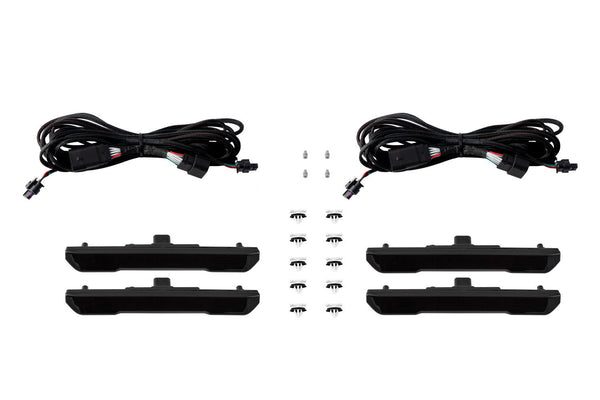 Diode Dynamics 2024 GMC Sierra/Canyon LED Sequential Sidemarkers - Smoked - DD5181 for 2023-2025 GMC Canyon - front view