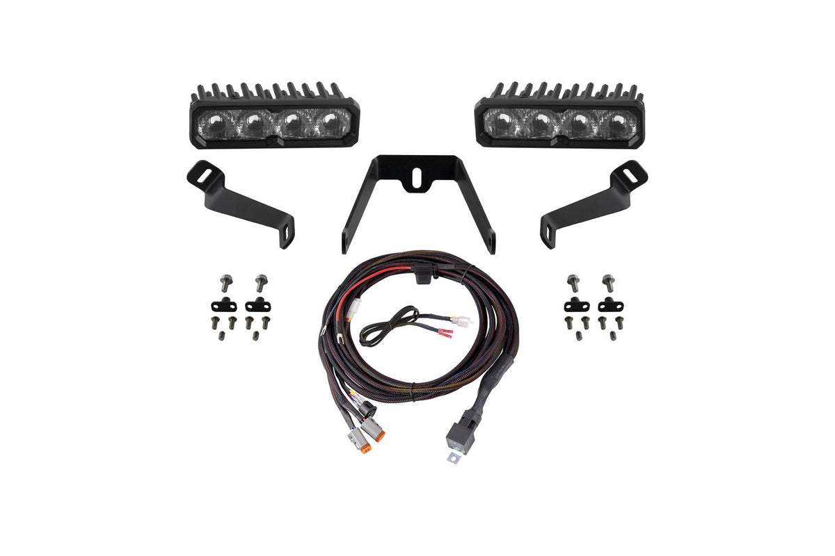 Diode Dynamics 2015-2017 Subaru WRX SS6 Sport LED Kit White Fog 6000K - DD8850