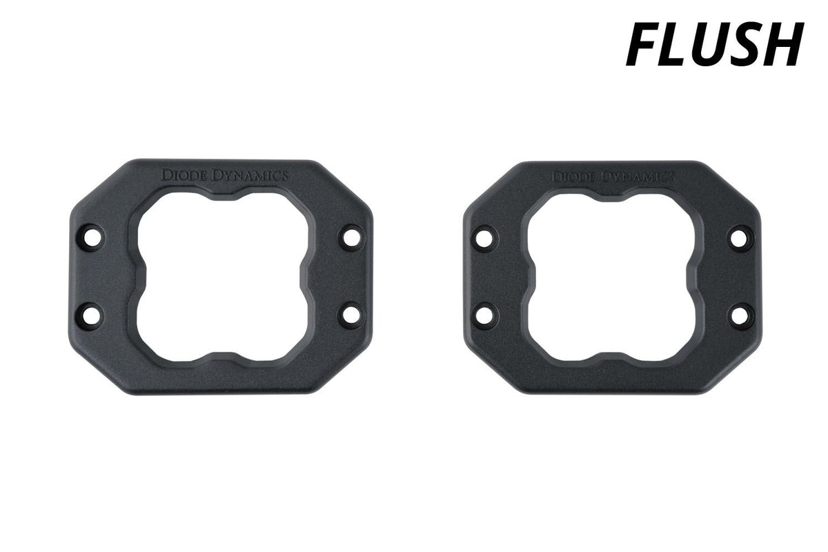 Diode Dynamics SS3 Bezel Flush Mount (Pair) - DD6370P