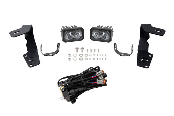 Diode Dynamics 15-21 Subaru WRX/STi Pro Stage Series 2in LED Ditch Light Kit - White Combo - DD6616 for 2015-2021 Subaru WRX 