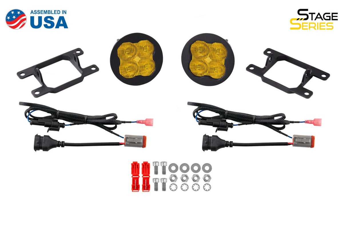 Diode Dynamics SS3 Pro Type A Kit ABL - White SAE Fog - DD6983