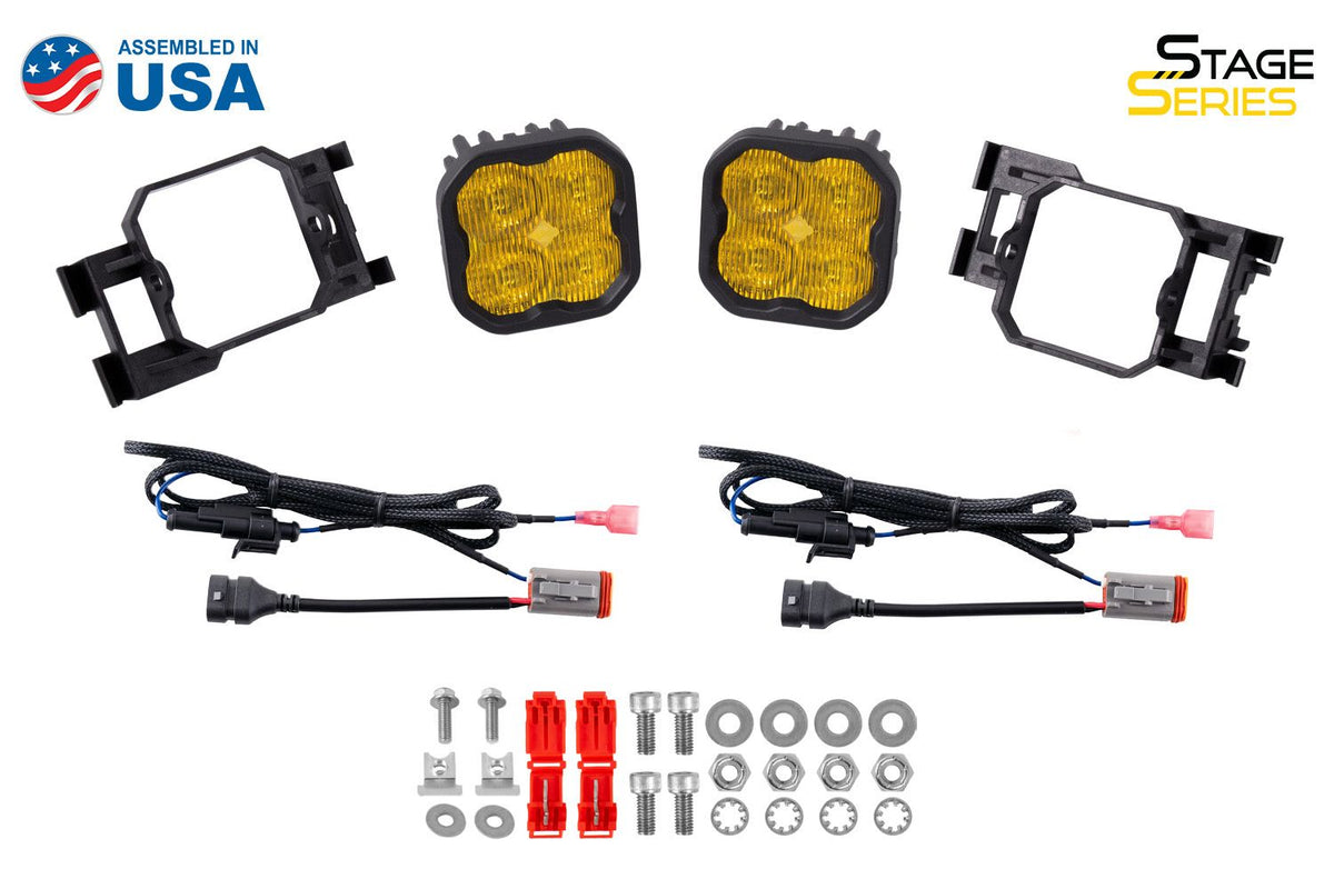 Diode Dynamics SS3 Pro Type X Kit ABL - White SAE Fog - DD7133