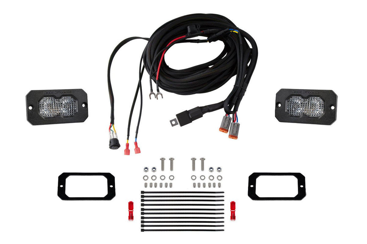 Diode Dynamics Stage Series Flush Mount Reverse Light Kit C2 Sport - DD7148