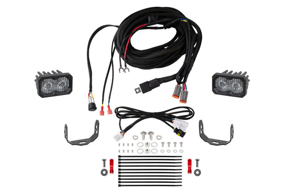 Diode Dynamics 10-21 Toyota 4Runner Stage Series Reverse Light Kit C2 Pro - DD7167 for 2010-2024 Toyota 4Runner - front view