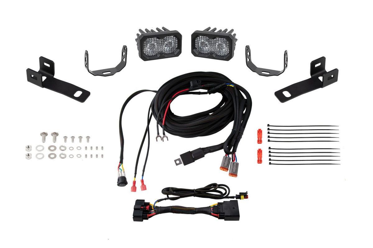 Diode Dynamics 15-20 Ford F-150 C2 Sport Stage Series Reverse Light Kit - DD7171 for 2015-2020 Ford F 150 - front view