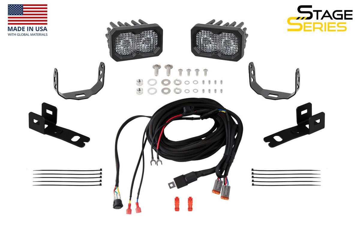 Diode Dynamics 21-22 Ford F-150 Stage Series Reverse Light Kit C2 Pro - DD7377 for 2021-2023 Ford F 150 - detail view