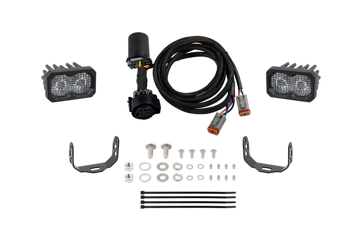 Diode Dynamics 2022 Toyota Tundra C2 Sport Stage Series Reverse Light Kit - DD7404 for 2022-2025 Toyota Tundra - front view
