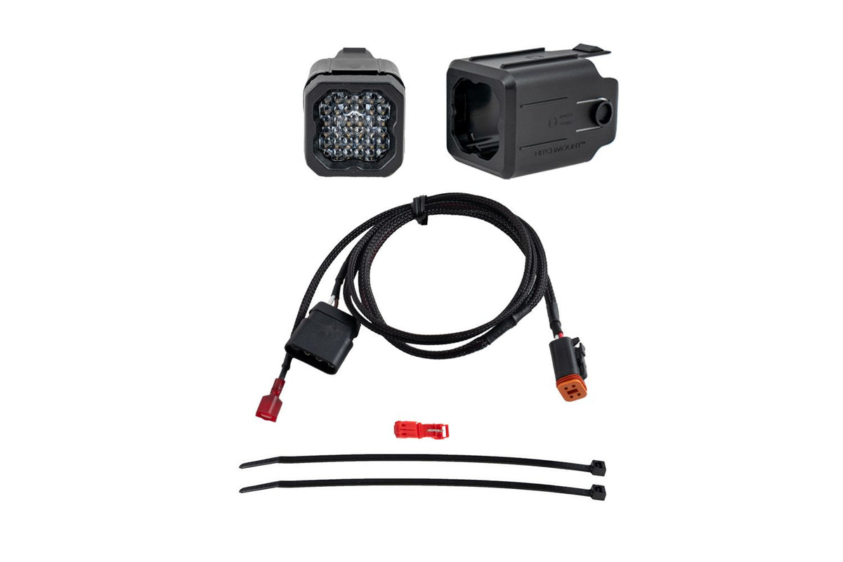 Diode Dynamics HitchMount LED Pod 4-Pin Reverse Kit  C1 Sport - DD8765 by Diode Dynamics - front view