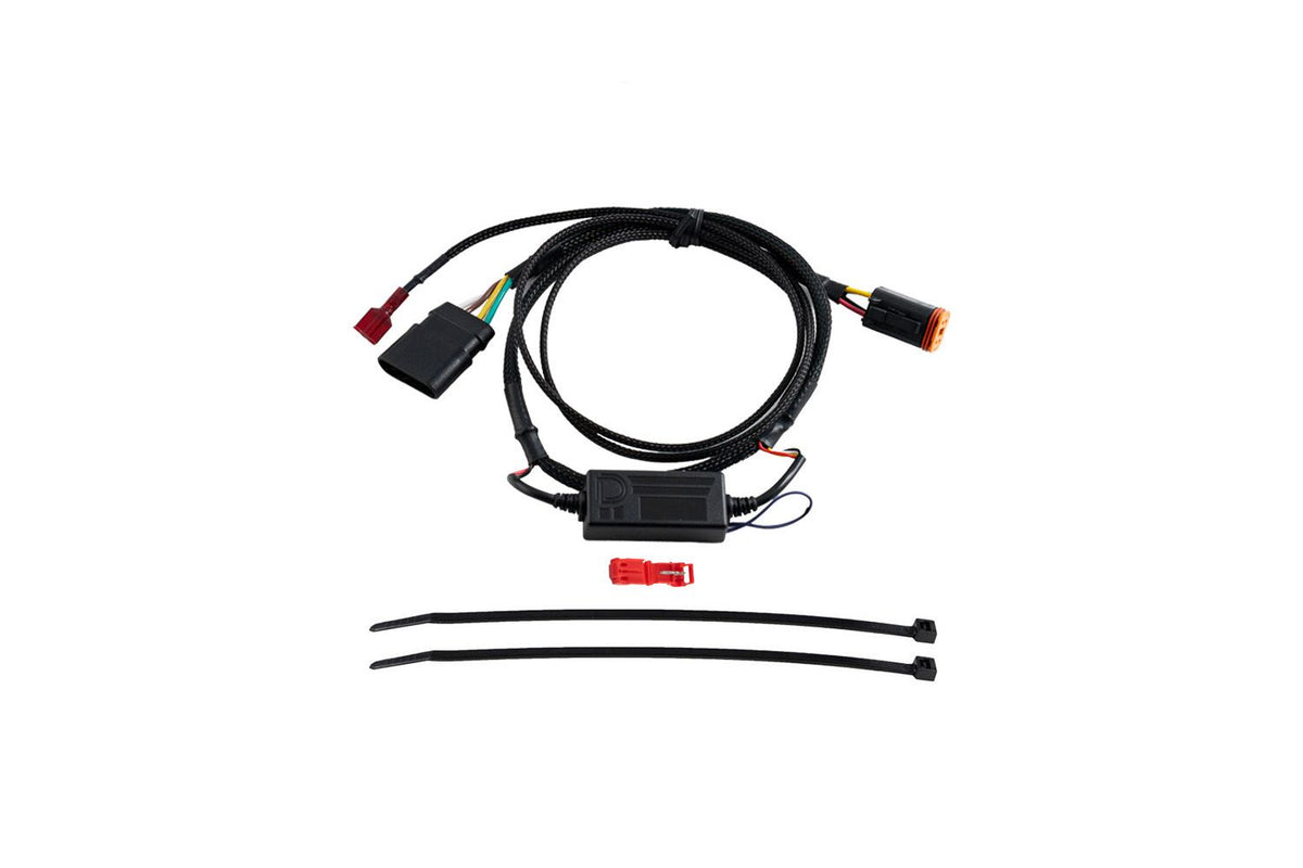 Diode Dynamics Stage Series C1R/C2R 4-pin Single-Output Trailer Wiring Harness - DD4213 by Diode Dynamics - front view
