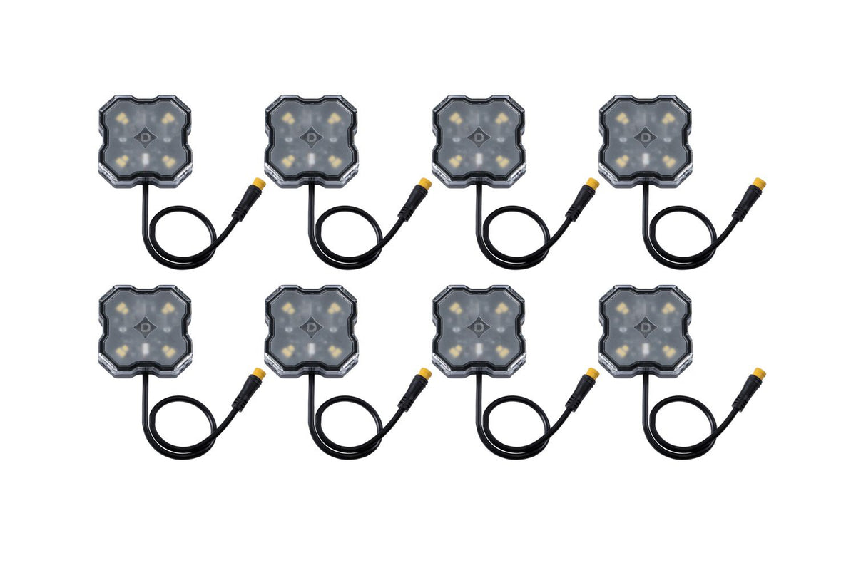 Diode Dynamics Single-Color Rock Light Installer Kit (8-pack) - DD7742