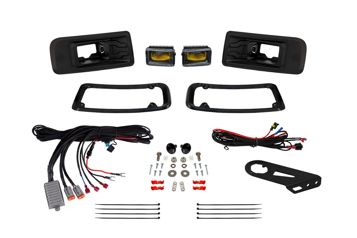 Diode Dynamics 25-27 Ford Maverick Elite Series Add-On Fog Lamp Kit - Yellow - DD8914 - DD8914