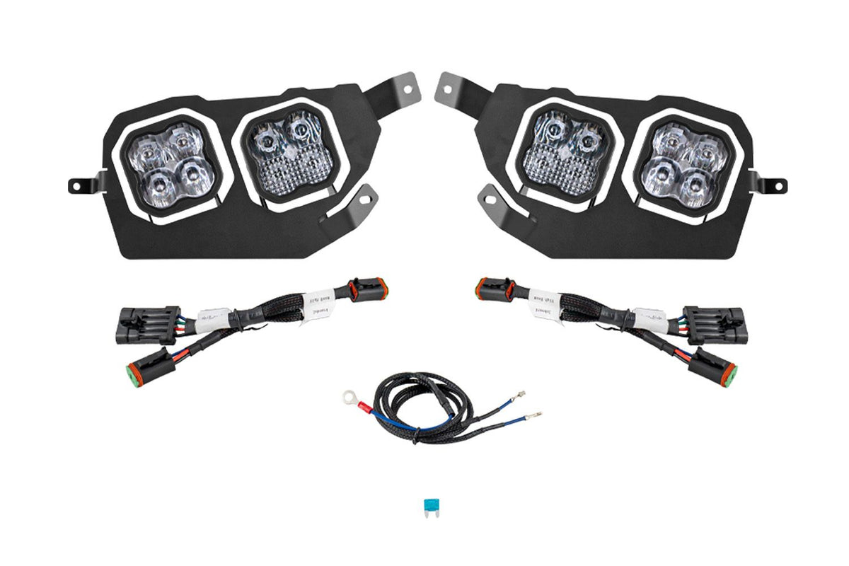 Diode Dynamics 14-23 Polaris RZR XP SS3 LED Headlight Kit - Pro White ABL - DD7844