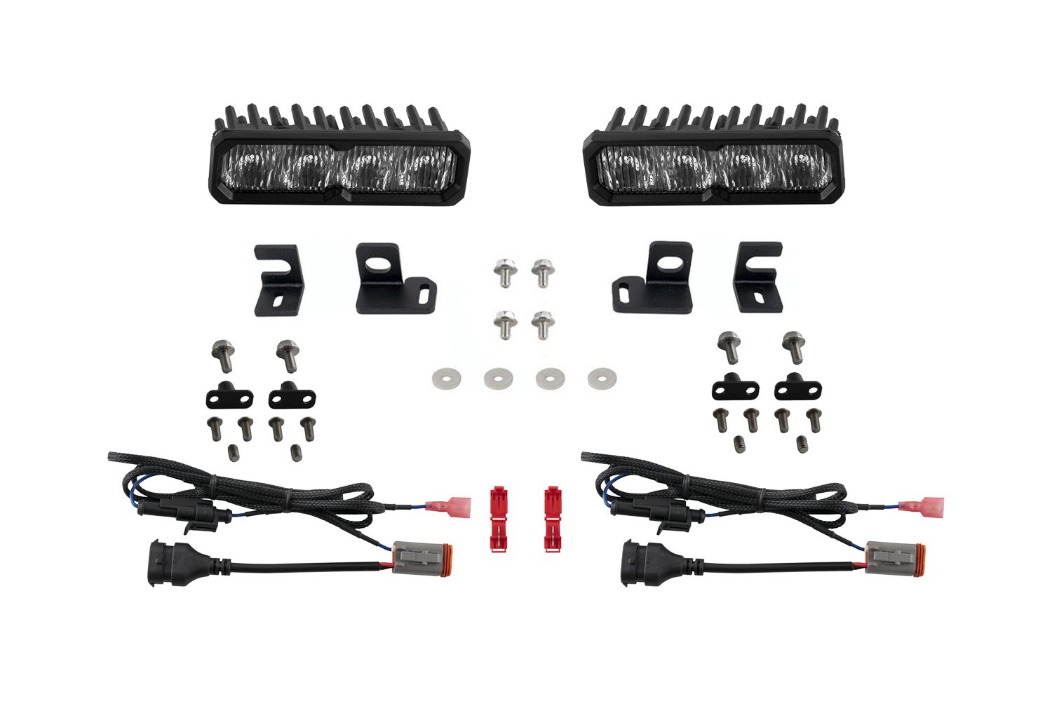 Diode Dynamics 2024-2026 Toyota 4RunnerTacoma/4Runner Fog SS6 Sport LED Kit White 6000K - DD8843 for 2024-2026 Toyota Tacoma 