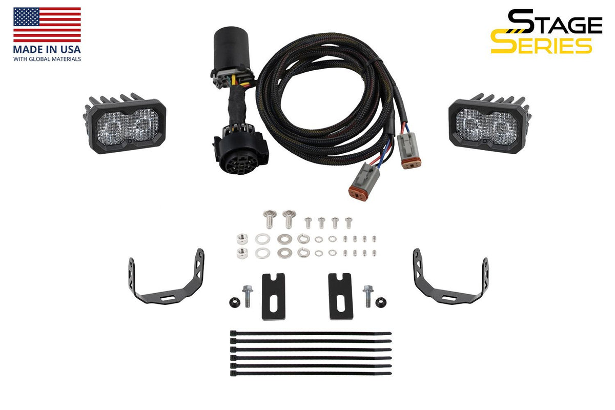 Diode Dynamics 2024+ Toyota Tacoma Stage Series Reverse Light Kit - C2 Sport - DD7946 for 2024-2026 Toyota Tacoma - angle vie