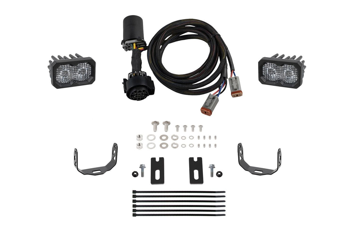Diode Dynamics 2024+ Toyota Tacoma Stage Series Reverse Light Kit - C2 Sport - DD7946 for 2024-2026 Toyota Tacoma - front vie