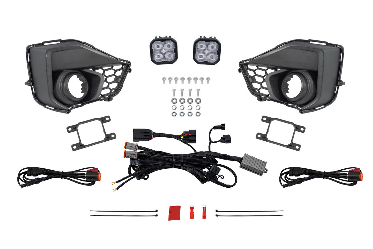 Diode Dynamics 24-25 Ford Mustang /GT SS3 LED Fog Lamp Kit - DD8966 - DD8966