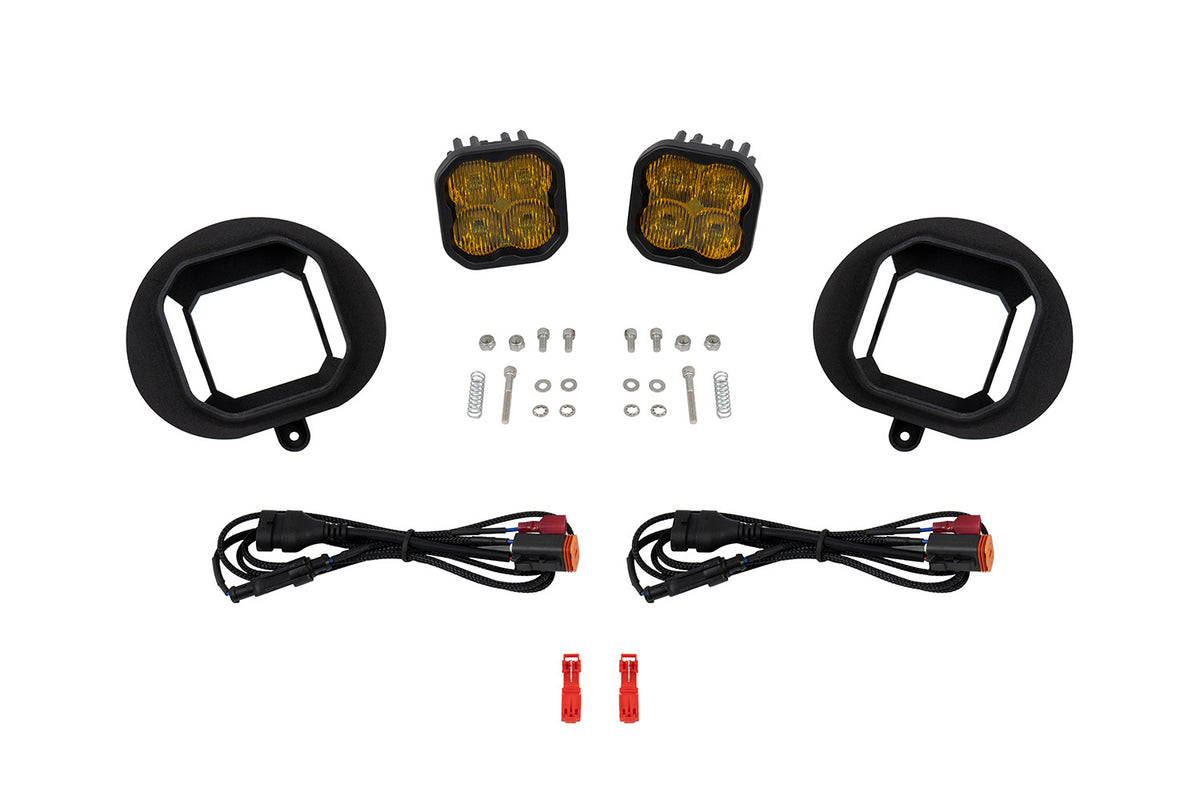 Diode Dynamics SS3 Sport Type DR Kit ABL Yellow SAE Fog - DD8015 - DD8015