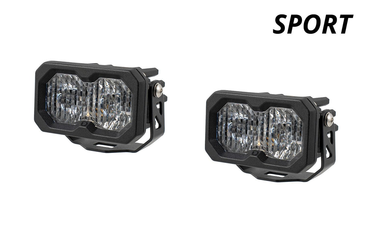 Diode Dynamics C2 2.0 Sport White Combo/Driving Standard RBL (pair) - DD8093P