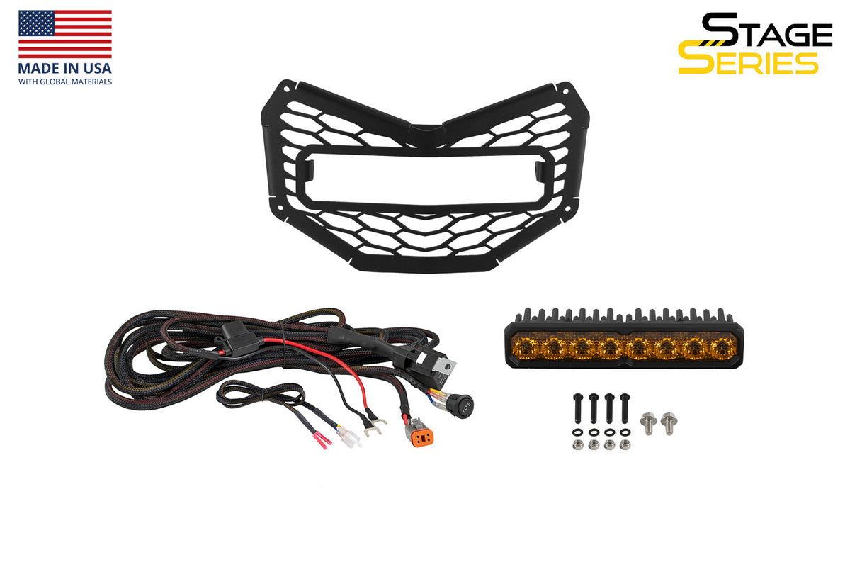 Diode Dynamics - SS10 LED Grille Kit for 2017-2025 Can-Am Maverick X3 - DD8301