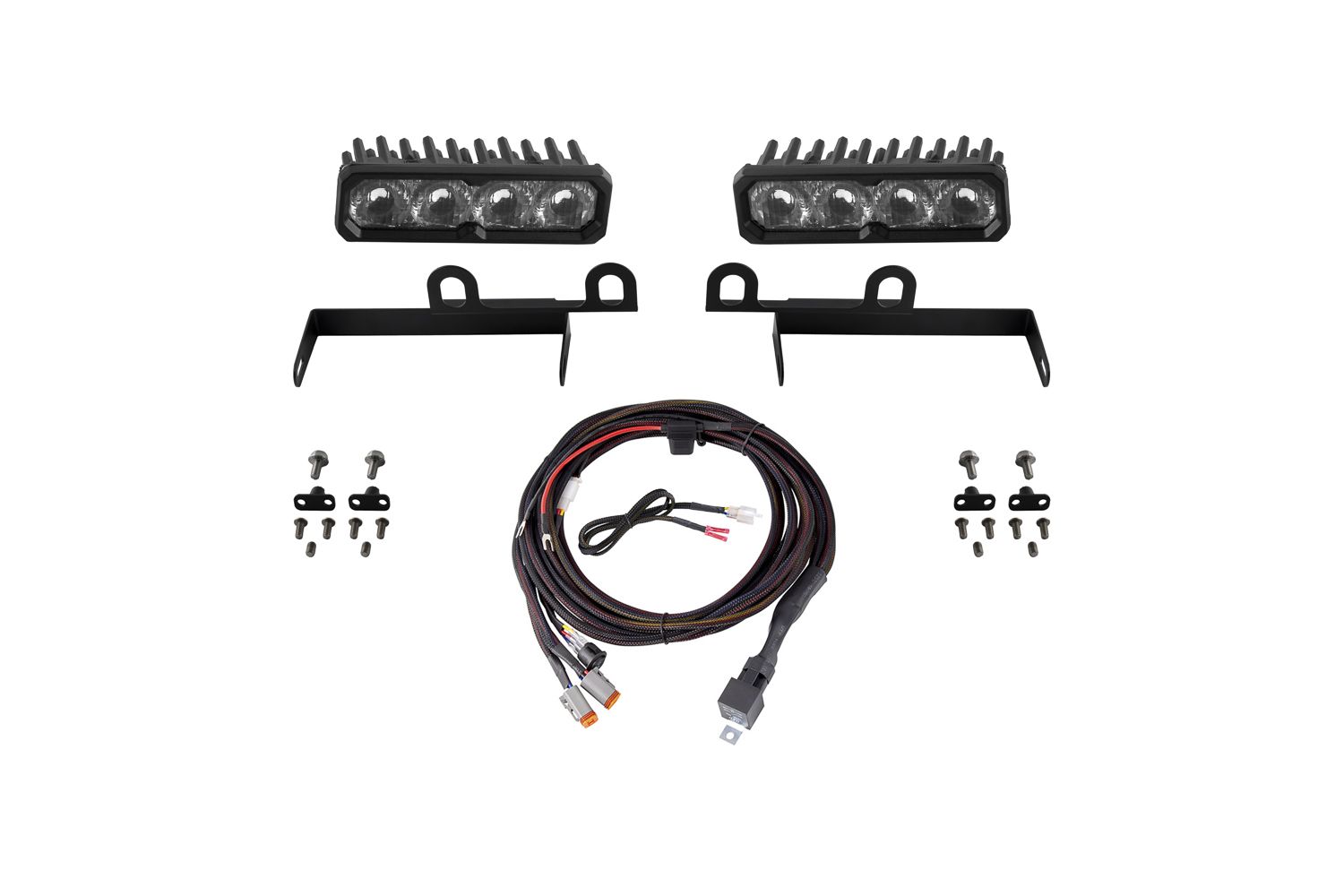 Diode Dynamics 2013-2018 Ram 1500 Ram SportExpress SS6 Sport LED Kit White Driving 6000K - DD8864 for 2013-2018 Ram 1500 - fr