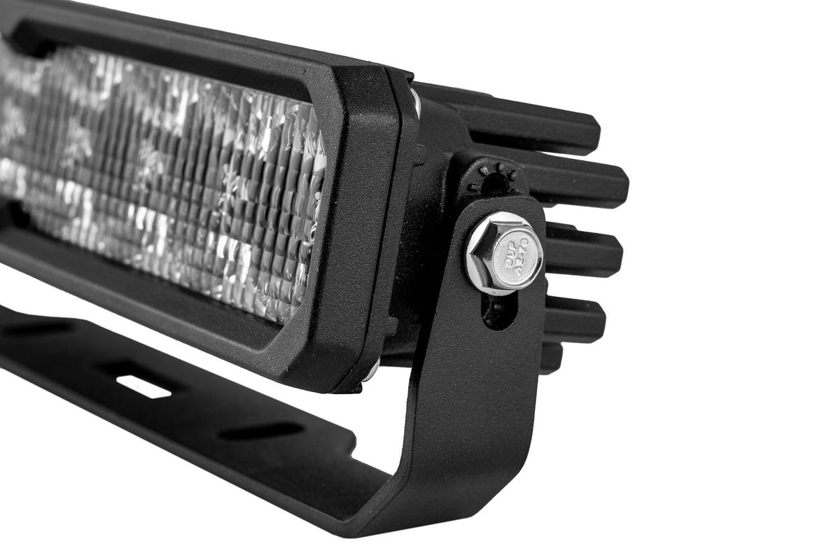 Diode Dynamics SS10 LED Light Bar U Bracket (one) - DD8659S by Diode Dynamics - installed view