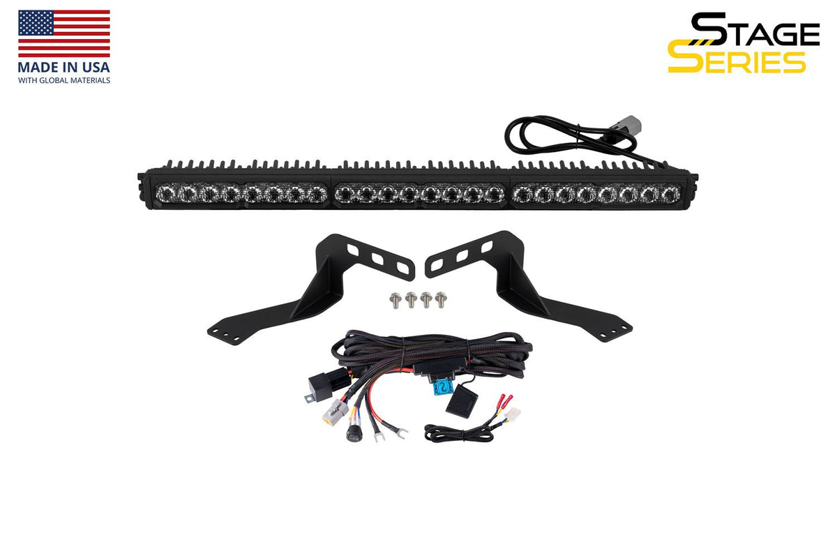 Diode Dynamics 2014-2021 Toyota Tundra Stealth SS40 Pro White Combo ABL 6000K - DD8672