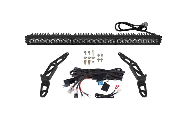 Diode Dynamics 2018-2026 Jeep Wrangler Jeep SS30 Bumper LED Kit Pro White Combo ABL 6000K - DD8681 for 2018-2026 Jeep Wrangle