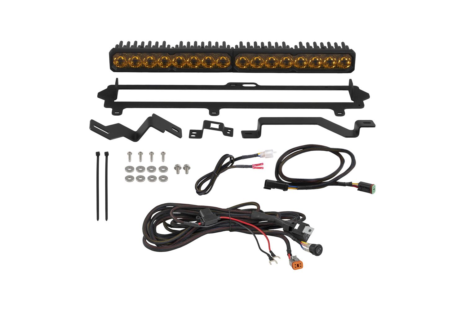 Diode Dynamics 2022-2026 Toyota Tundra Pro Grille SS20 Sport LED Kit Yellow Driving 3000K - DD8701 for 2022-2026 Toyota Tundr