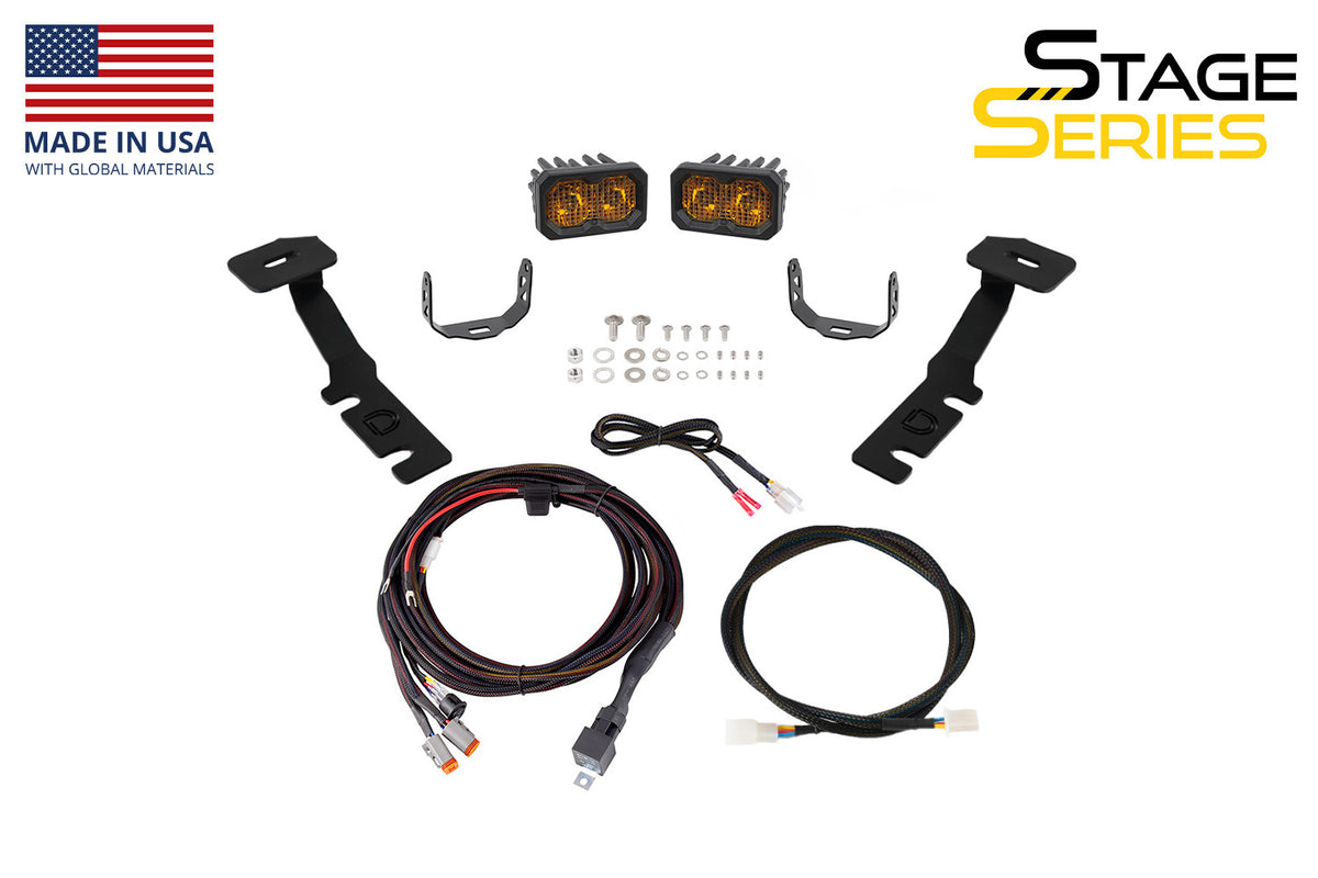 Diode Dynamics - Stage Series Backlit Ditch Light Kit for 2019-2025 Toyota RAV4 - DD8806