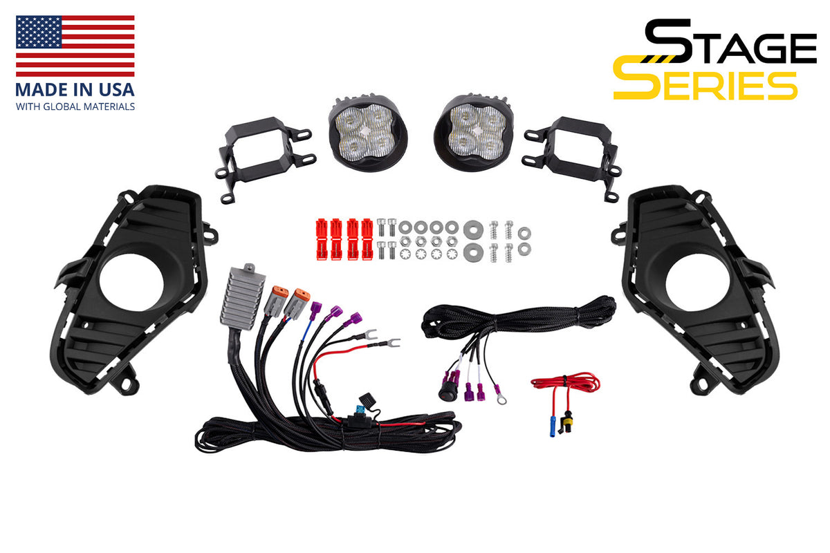 Diode Dynamics - SS3 Add-On Fog Lamp Kit for 2019-2025 Toyota RAV4 - DD8819