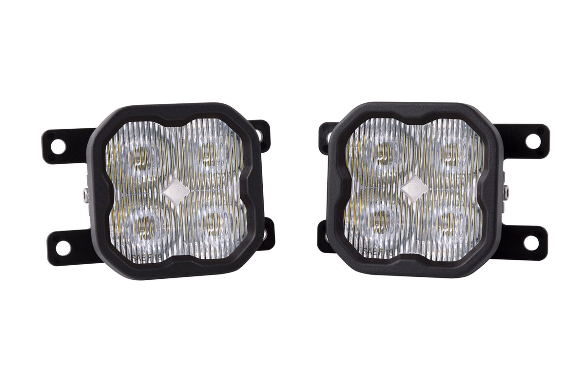 Diode Dynamics 09-26 Dodge Ram 1500/Subaru/ Ford Bronco/Focus/Ranger SS3 LED Fog Light Kit - DD8934 - DD8934