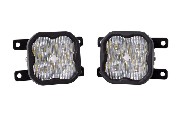 Diode Dynamics 09-26 Dodge Ram 1500/Subaru/ Ford Bronco/Focus/Ranger SS3 LED Fog Light Kit - DD8934 - DD8934