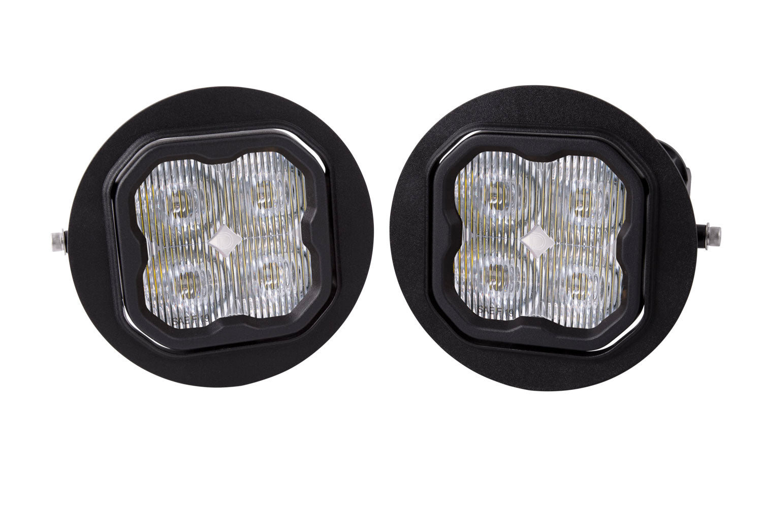 Diode Dynamics 96-17 Dodge Viper/ Ford F-150/Toyota Tundra/Sequoia/Tacoma SS3 LED Fog Light Kit - DD8939 - DD8939