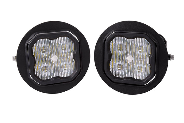 Diode Dynamics 96-17 Dodge Viper/ Ford F-150/Toyota Tundra/Sequoia/Tacoma SS3 LED Fog Light Kit - DD8939 - DD8939
