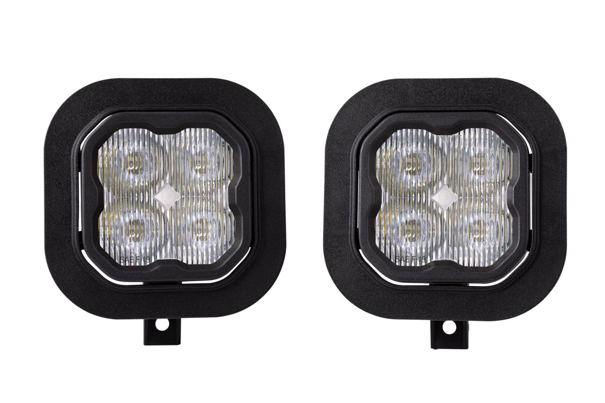 Diode Dynamics 11-16 Ford F-250/F-350/F-450/F550 Super Duty SS3 LED Fog Light Kit - DD8946 - DD8946