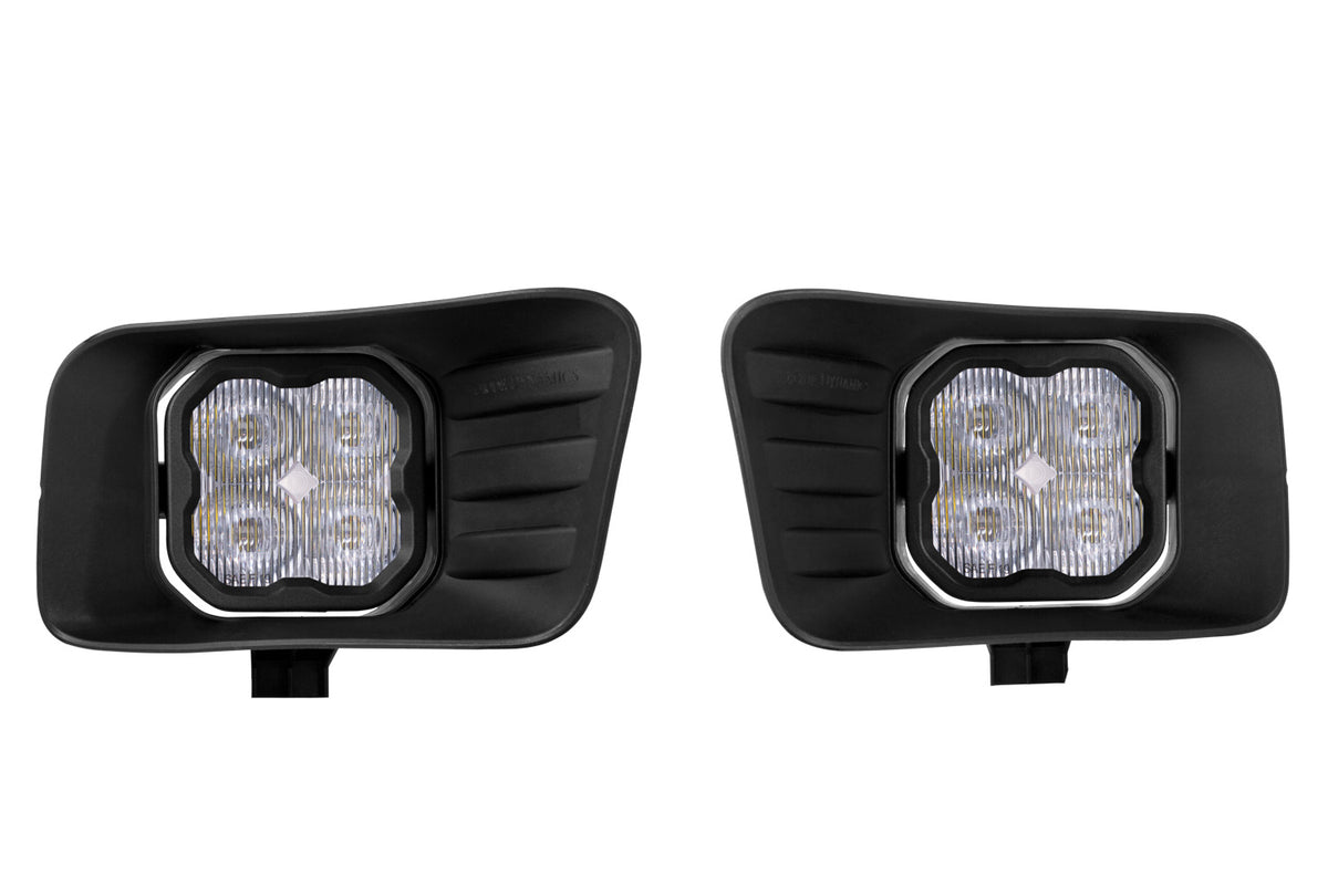 Diode Dynamics 09-18 Dodge Ram 1500/2500/3500 SS3 LED Horizontal Fog Light Kit - DD8954 - DD8954