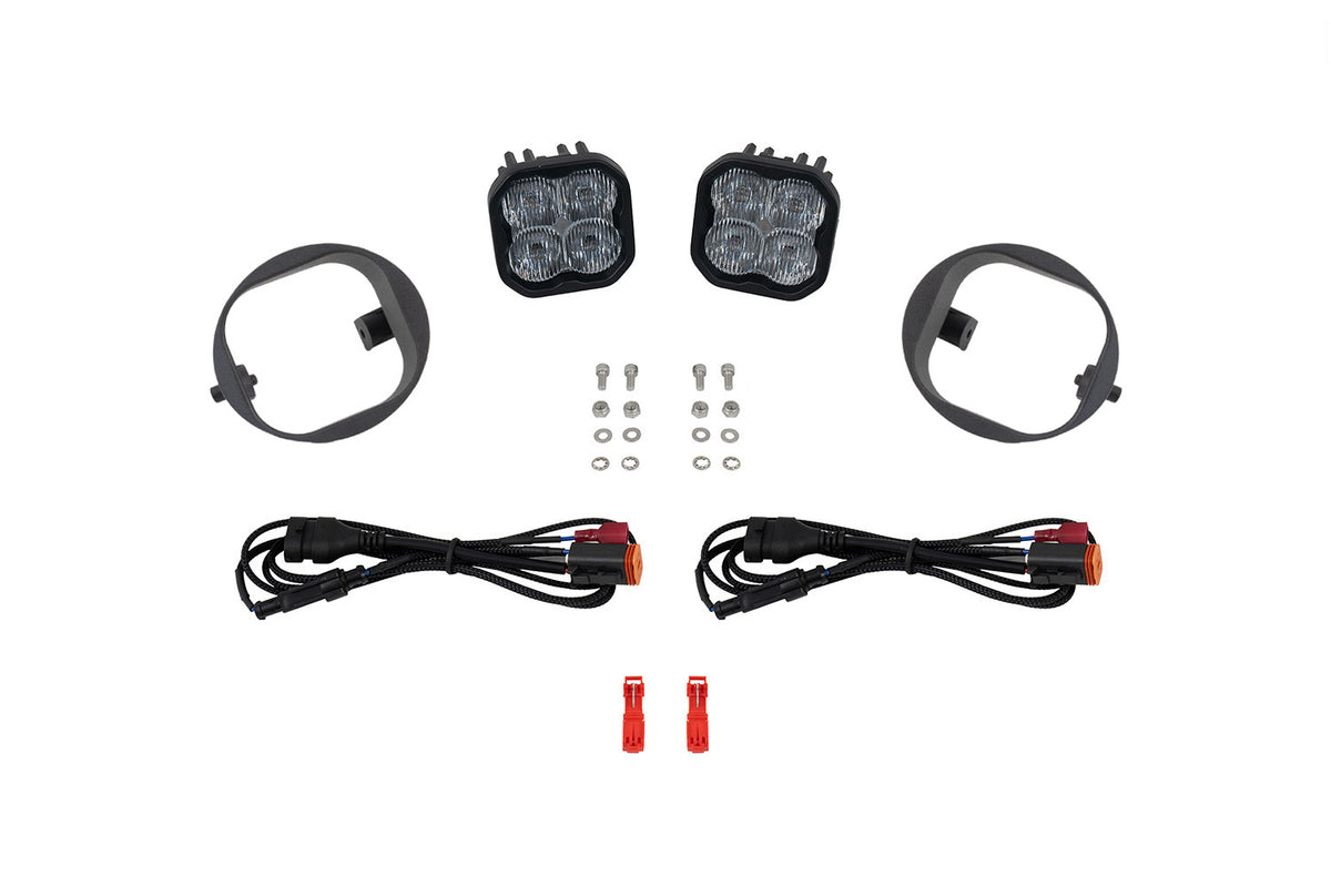 Diode Dynamics 09-11 Honda Element SS3 LED Foxbeam Fog Light Kit - DD8957 - DD8957