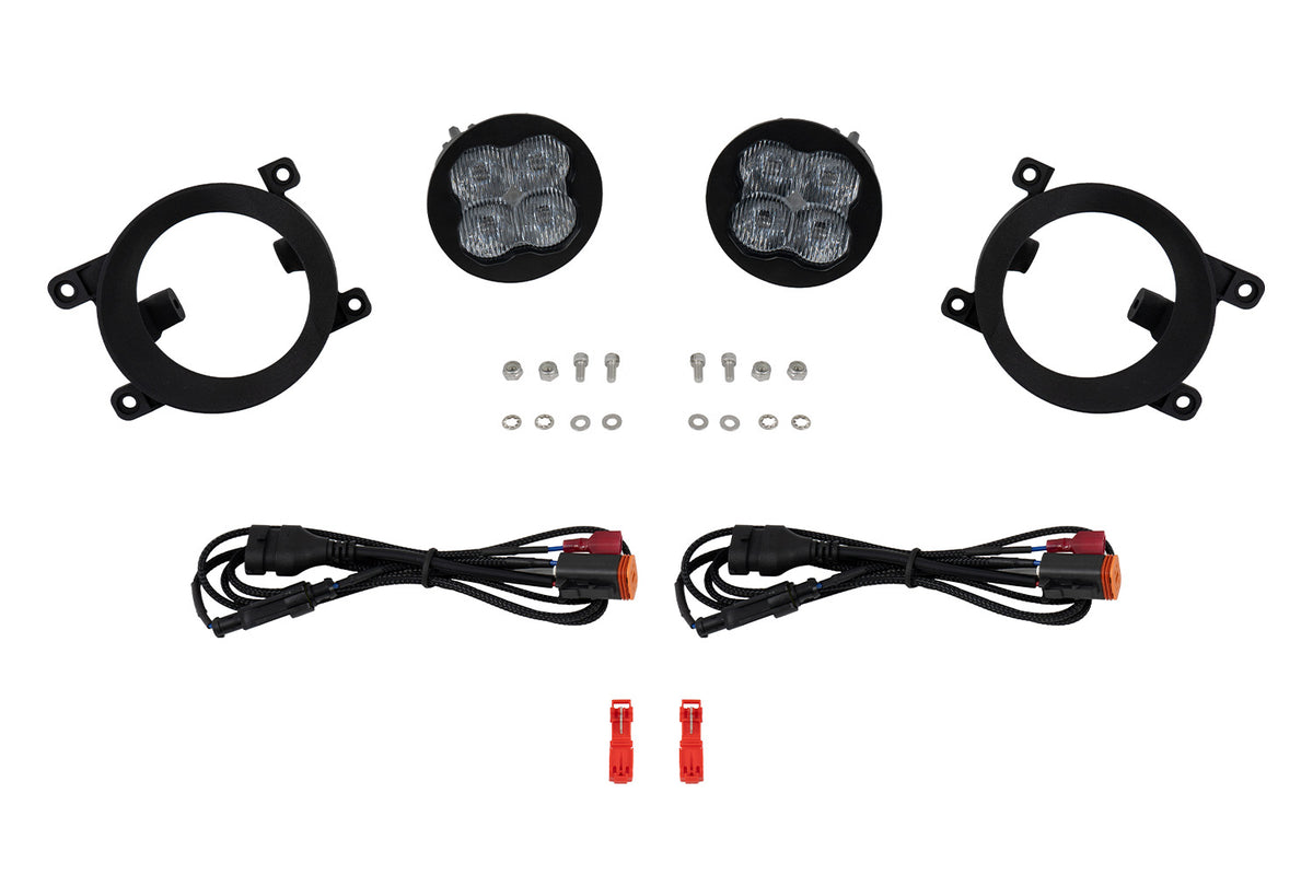 Diode Dynamics 13-15 Toyota RAV4 SS3 LED Foxbeam Fog Light Kit - DD8961 - DD8961