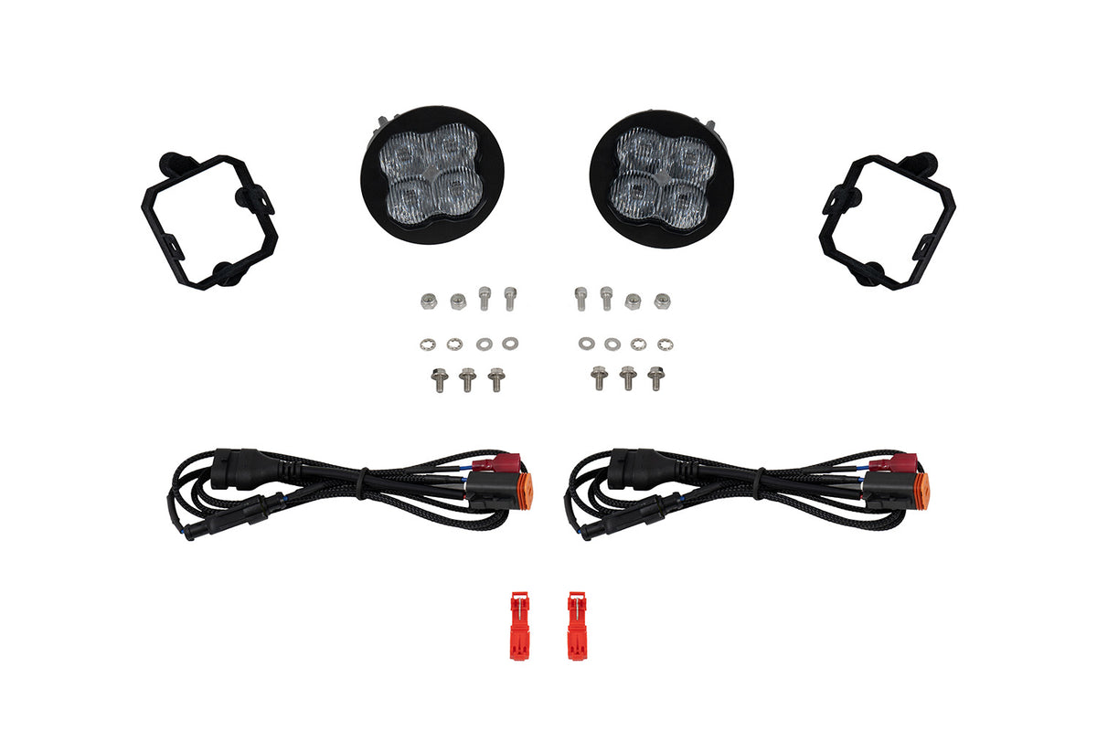 Diode Dynamics 04-15 Nissan Titan/Armada SS3 LED Foxbeam Fog Light Kit - DD8960 - DD8960