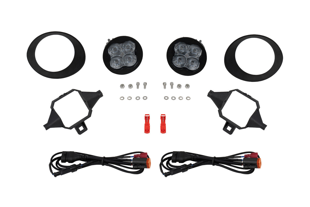 Diode Dynamics 00-07 Toyota Tundra/Sequoia SS3 LED Foxbeam Fog Light Kit - DD8963 - DD8963