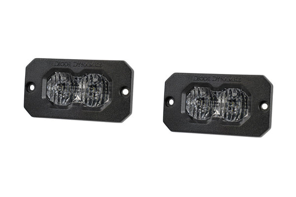Diode Dynamics C2 2.0 Pro White Combo/Driving Flush RBL (Pair) - DD8126P by Diode Dynamics - front view