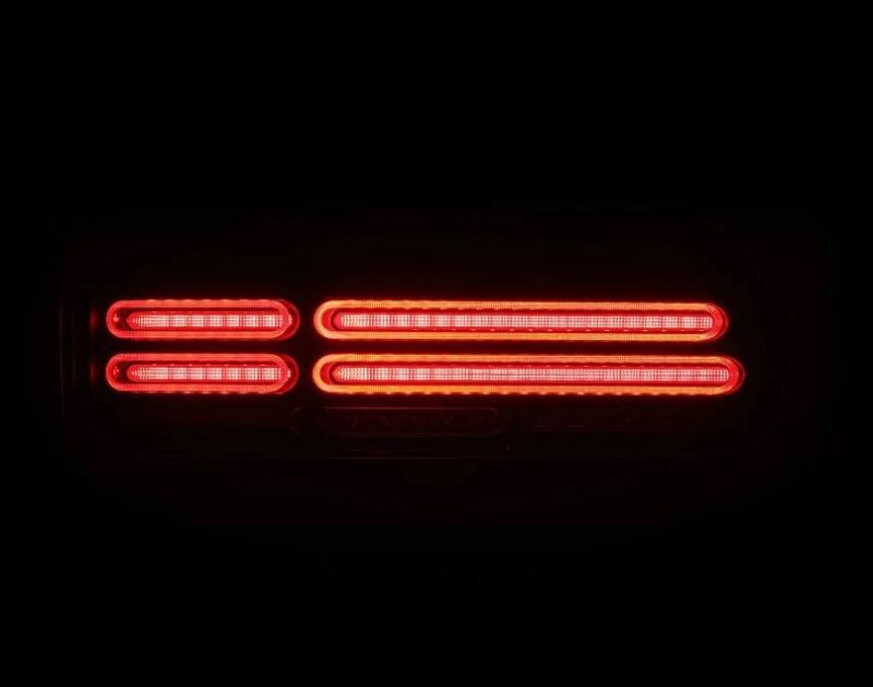 AlphaRex 23-25 Nissan Z Nova-Series Quad-Loop Style Prismatic LED Tail Lights - Black - 691012