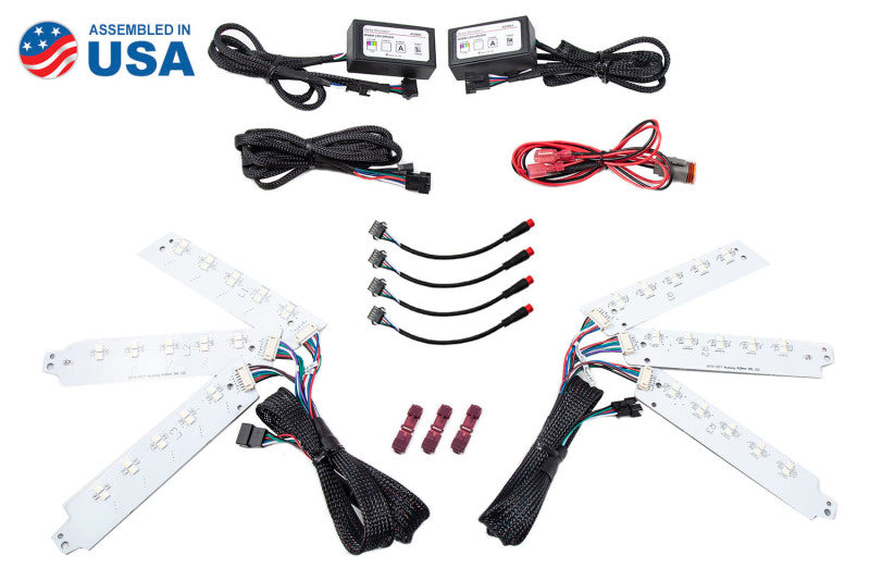 Diode Dynamics 15-17 Ford Mustang RGBW DRL LED Boards - DD2007