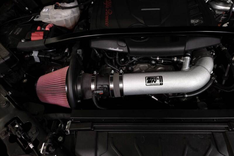 K&amp;N 17-22 Alfa Romeo Giulia / 17-22 Alfa Romeo Stelvio Performance Air Intake System - 69-9900TS