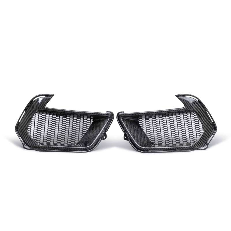 Anderson Composites 21-22 Ford Mustang Mach 1 Carbon Fiber Air Duct Bezels - AC-ADB21FDMUM1